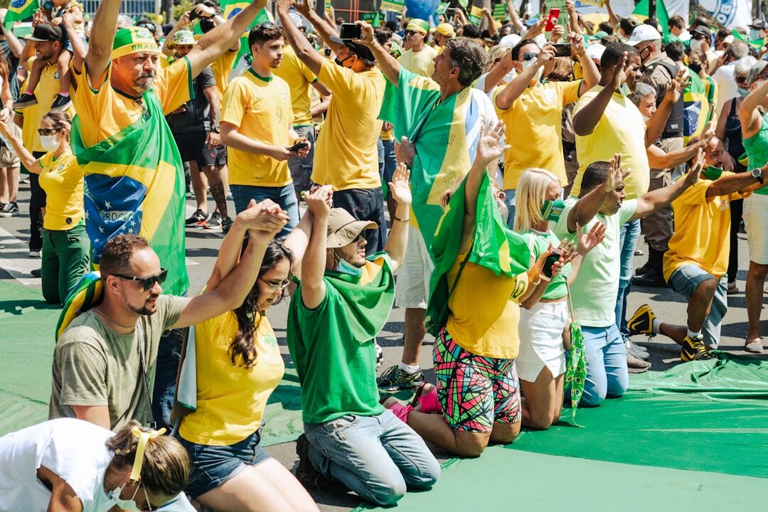 Group of Brazilian people participating in a communication workshop